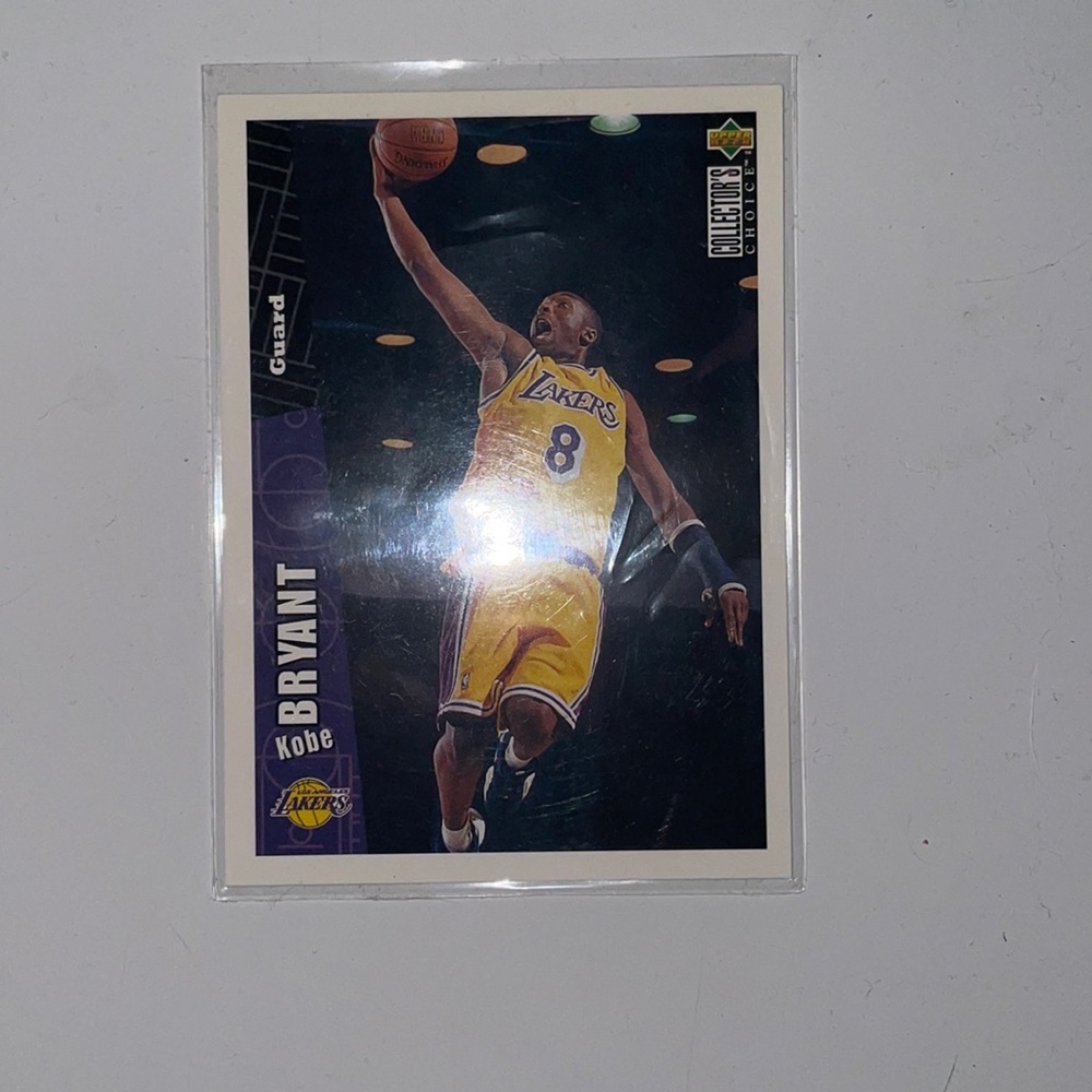 Kobe Bryant Upper Deck Collectors Choice 96’ Trading card